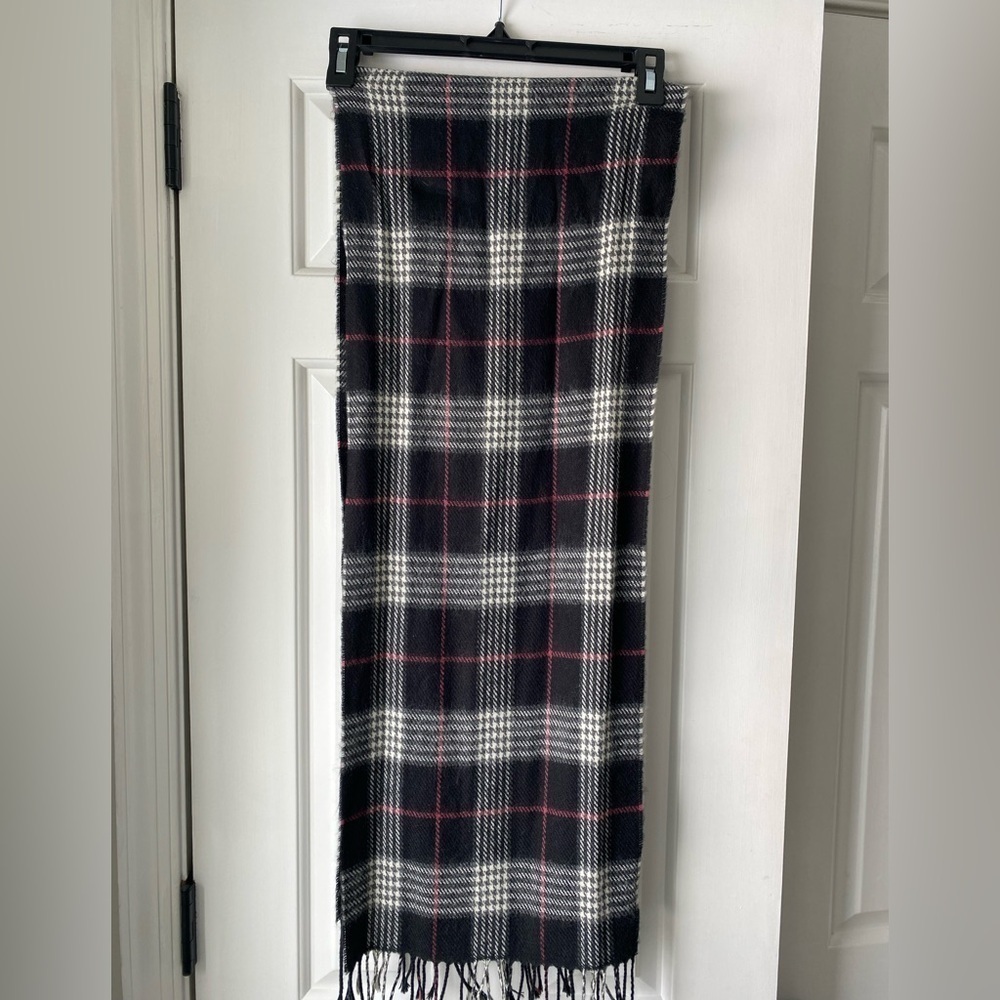 Plaid Soft Winter Scarf